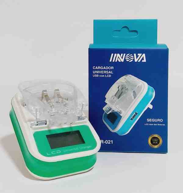 CARGADOR UNIVERSAL LCD INOVA CAR-021